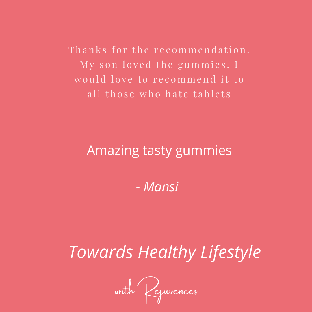 Rejuvences Vitamin D3 Gummies 1000 IU