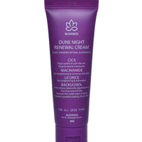 Rejuvences Dune Night Renewal Cream – 3% Bakuchiol & 5% Niacinamide for Anti-Aging & Hyperpigmentation – Korean Dermatologist-Tested, Derma-Safe, Non-Irritant Night Cream with Licorice & Panthenol, 30g