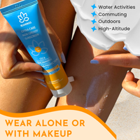 Rejuvences Sunscreen SPF 50 – Non-Greasy, Broad Spectrum UVA/UVB Protection
